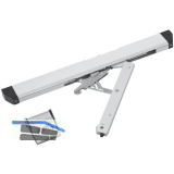 HAUTAU Elektro-Oberlicht�ffner PRIMAT-S kompakt 195 1-scherig, 24V, Alu wei�