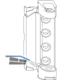 MACO Scherenlager DT130 12/20 mm 130 kg Tricoat-Evo (233370)