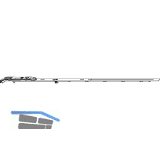 MACO MM Stulpfl�gelgetriebe fix iS Beschlagsnut FFH 431-660 mm Tricoat-Evo