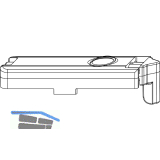 MACO MM T�rschnapper f�r Holz/PVC Tricoat-Evo (234411)