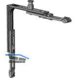 WINKHAUS Eckumlenkung E1.N.BS16 verl�ngerter Bolzen Falzluft 10-12 mm silber