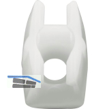 GEZE OL90N/OL95 Stangenf�hrung f�r Schubstange, Kunststoff wei�