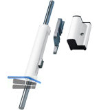 GEZE OL90N/OL95 Zusatzverriegelung, �berschlag 0-17 mm, Alu wei� RAL 9016