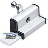 GEZE OL90N/OL95 Fl�gelbock gleitend, Aluminium silber eloxiert