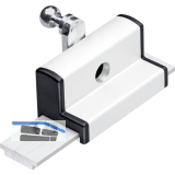 GEZE OL90N/OL95 Fl�gelbock gleitend, Aluminium wei� RAL 9016