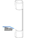 MACO Abdeckung Scherenlager DT160 graphitschwarz RAL 9011 (371729)