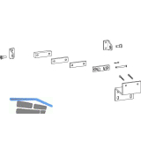 HAUTAU Kipp-/Dreh-/Klapp-Konsole SKA/EKA Rahmenmontage silber RAL 9006