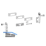 HAUTAU Kipp-/Dreh-/Klapp-Konsole KF 0/15 SKA/EKA Fl�gelmontage wei� RAL 9016