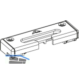 ROTO NT/NX Kipplager Holz zu Drehsperre verdeckt Eurofalz 30mm 13V silber