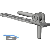 WINKHAUS Ecklager EL.CS.6-3-22.WS 9V/13V 130 kg wei�