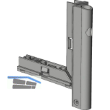 WINKHAUS Fl�gellager FL.HT.18-13-12.RS 12/18-13V 130 kg silber rechts