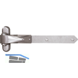 Langband Anti Sabotage 4 DW, verstellbar, 500 x 40 mm, Edelstahl