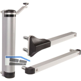 T�rschlie�er Lion, f�r T�ren bis zu 75 kg, Aluminium silberf�rbig