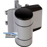 Torband Dino, 180� �ffnungswinkel, 150 kg, H�he 115mm, Alu RAL9005