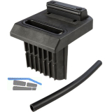 Bodenanschlag OGS f�r externen Bolzen-Stangenriegel, verstellbar, schwarz