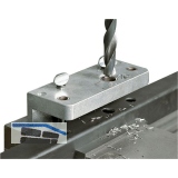 Bohrschablone 3970LS f�r Schiebetorschl�sser, verstellbar, Stahl verzinkt