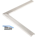 ECONOMY Verbinder f�r Kantenschutzprofil, L=200x200mm,Glas 16-17,52 mm,Edelstahl