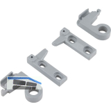 COMUNELLO Halterung zu Kettenantrieb LIWIN L40/L40 Slim Grau