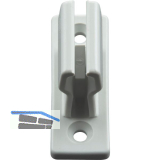 GEZE OL90N/OL95 Kurbelstangenhalter, Kunststoff silberf�rbig