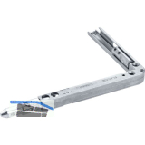 GEZE OL90N/OL95 Eckwinkelgetriebe FZ 90 f�r Kurbelstange, rechts, Stahl verzinkt