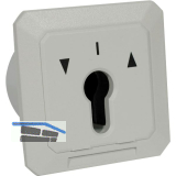 Schl�sseltaster PZ, ST-KCB200,Dauer oder Impulskontakt, 85x85x60 mm,silberf�rbig