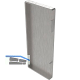 ECONOMY Endkappe f�r Bodenprofile 0005,zur vorgesetzten Montage,silber eloxiert