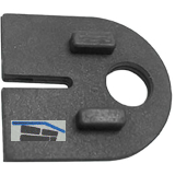 Einlage zu Glasklemmbeschlag Modell 22 f�r 10,76 mm Glas, Gummi