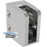 ECONOMY Glasklemmbeschlag Mod. 26 f�r Vierkantrohr, eckig 53 x 52 x 32 mm,Zink