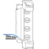 MACO Scherenlager DT130 4/15 mm 130 kg silber (202545)