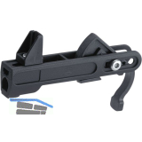 MACO RUSTICO Ladenhalter Classic Gr. 3, Ladenst�rke 91-115 mm, schwarz (10871)