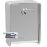 Schl�sselsafe/Aufputztresor APT Standard, 110 x 80 x 55 mm, Edelstahl geb�rstet