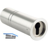 Rohrtresor klein RT50 ohne Maueranker,Rohr � 50mm,L�nge 143mm,Einsatz Edelstahl