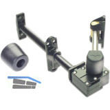 ROTO Fentro 200 Kurbel�ffner rechts schwarz pulverbeschichtet (S587A61)