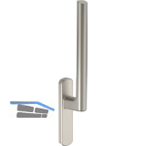 MACO HS Griff 12 innen, ohne PZ, mit Nocken, VK-10mm, Alu titan eloxiert(218398)