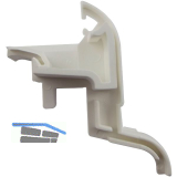 GUTMANN Endkappe 257/24C zu Drau 25/24F, 15-20�, EPDM wei�, rechts