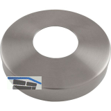 ECONOMY Abdeckrosette f�r Rohr � 42,4 mm,Edelstahl geschliffen V2A