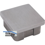 ECONOMY Endkappe eckig f�r Rohr 40 x 40 x 2,0 mm,Edelstahl geschliffen V2A