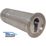 Rohrtresor klein econ 78 ohne Maueranker, Rohr � 50 mm, L�nge 143 mm, Aluminium