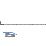 MACO MM Mittelverschluss einteilig 2 VZ, FFB/FFH 2001-2200 mm, verl�ng. (211927)
