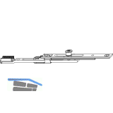 MACO MM Endverschluss oben f�r Rundbogenfenster, 1 iS-Zapfen (205177)