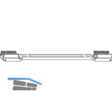 MACO MM Zahnstangenverbindung, silber (206692)