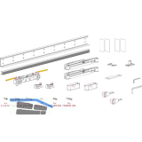 TERNO Magic 2 Beschlagset 1-flg. 80 kg Fl�gelbreite 680-1800 mm
