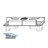 MACO Schlie�teil iS f. gegen�berliegende Beschlagsnut (355221)
