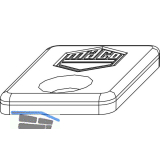 MACO MM Stulpniederhalter f�r kurze Getriebe, silber (213287)