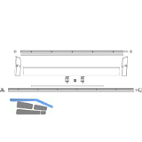 MACO SKB-S/SE/Z/PAS Profil-Set Gr. 3 FFB 1051-1250 mm L=2630 mm silber