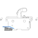 MACO HS Hakenkasten f�r Hakengetriebe, silber (104296)