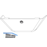 MACO SKB-S/SE Abdeckkappe f�r Gleitschere, wei� (363553)