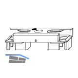 MACO Schlie�teil iS f. gegen�berliegende Beschlagsnut, -0,8 Anpressdruck (96558)