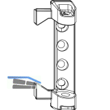 MACO Scherenlager AS f�r Holz 12/20 mm, 120 kg, silber (54695)