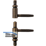 OTLAV Einbohrband Typ 190,Fl�gel+Rahmenteil,Band � 16mm,Stahl bronzef�rbig